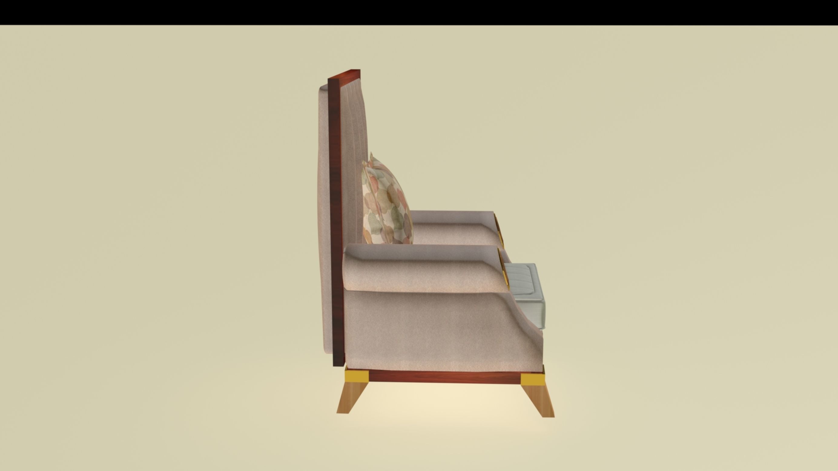 Pierre Club Launch Chair 3D model_7