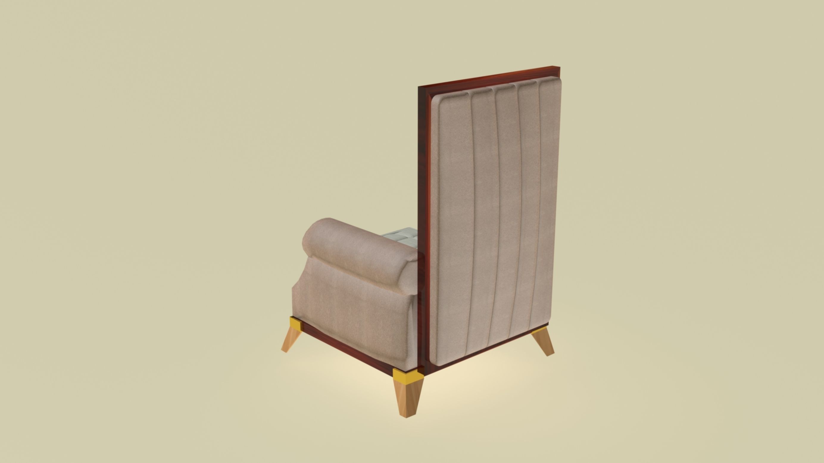 Pierre Club Launch Chair 3D model_9
