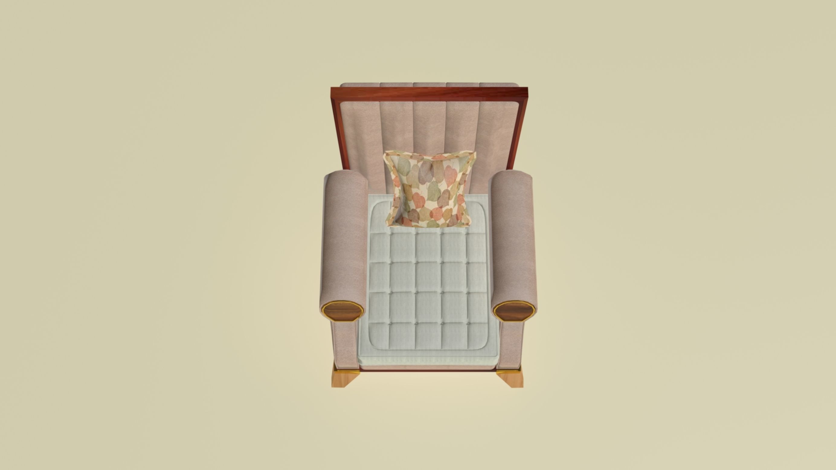 Pierre Club Launch Chair 3D model_6