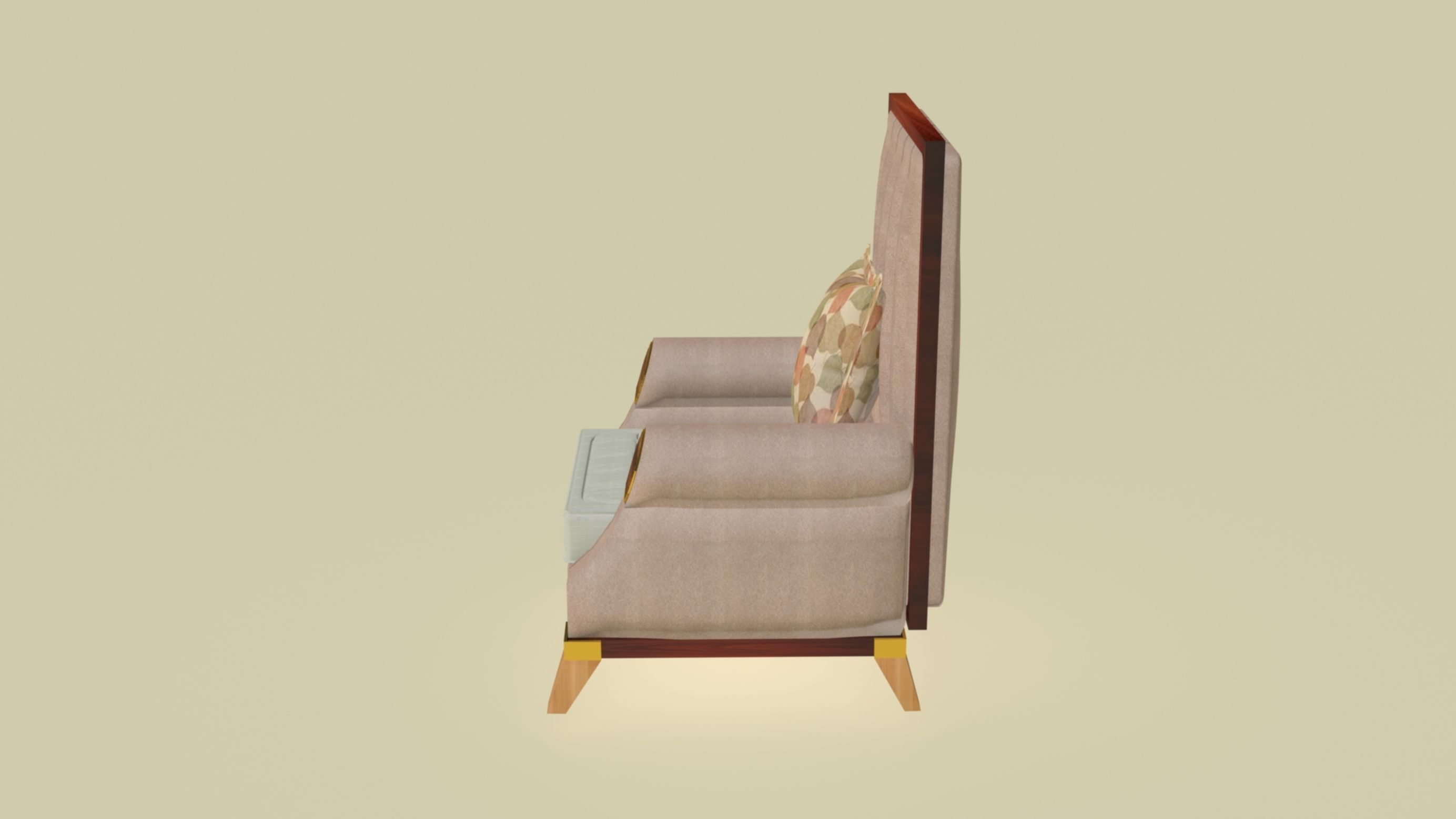 Pierre Club Launch Chair 3D model_8