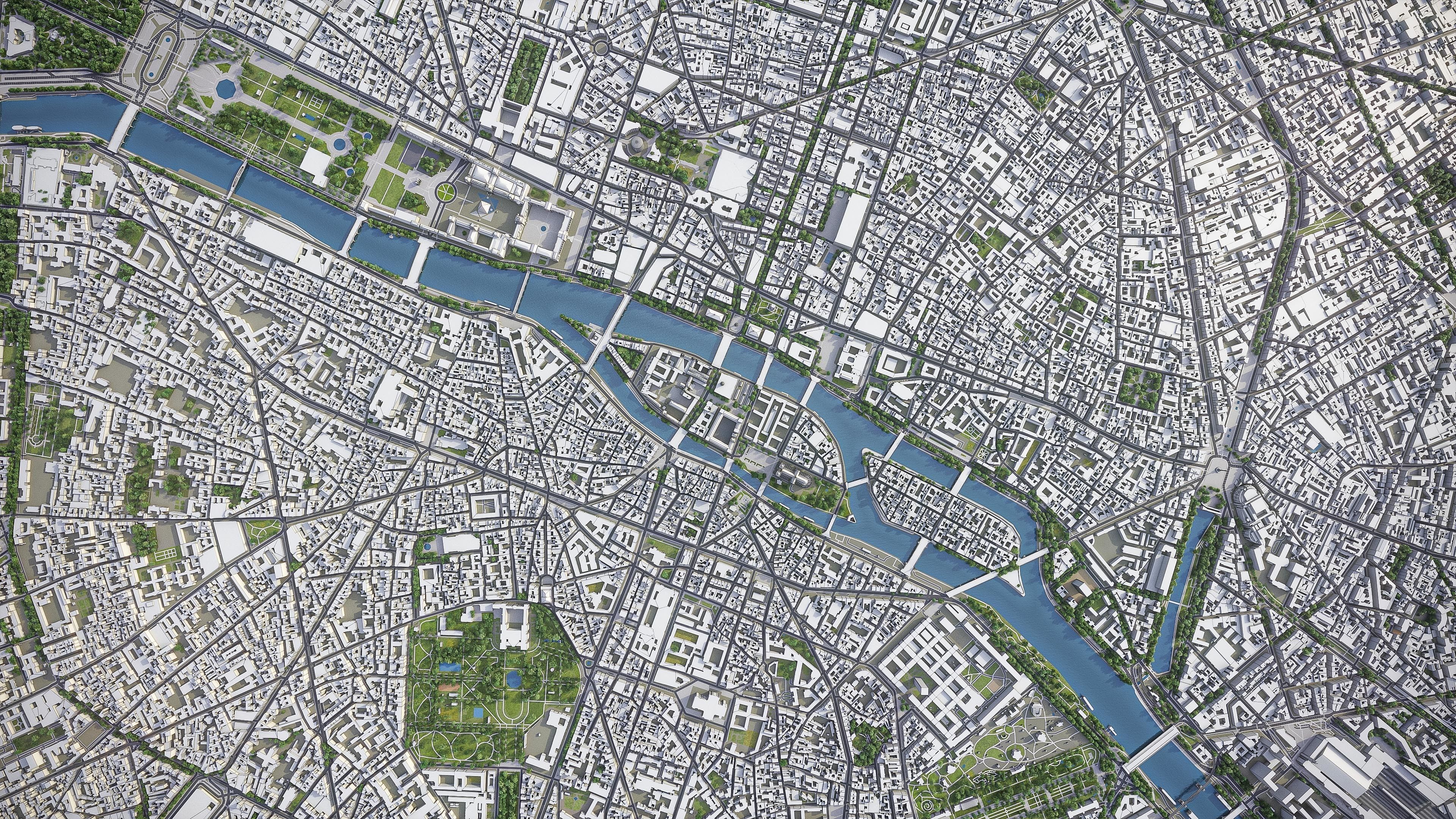 Paris - Grand Paris 3D Model Collection_9