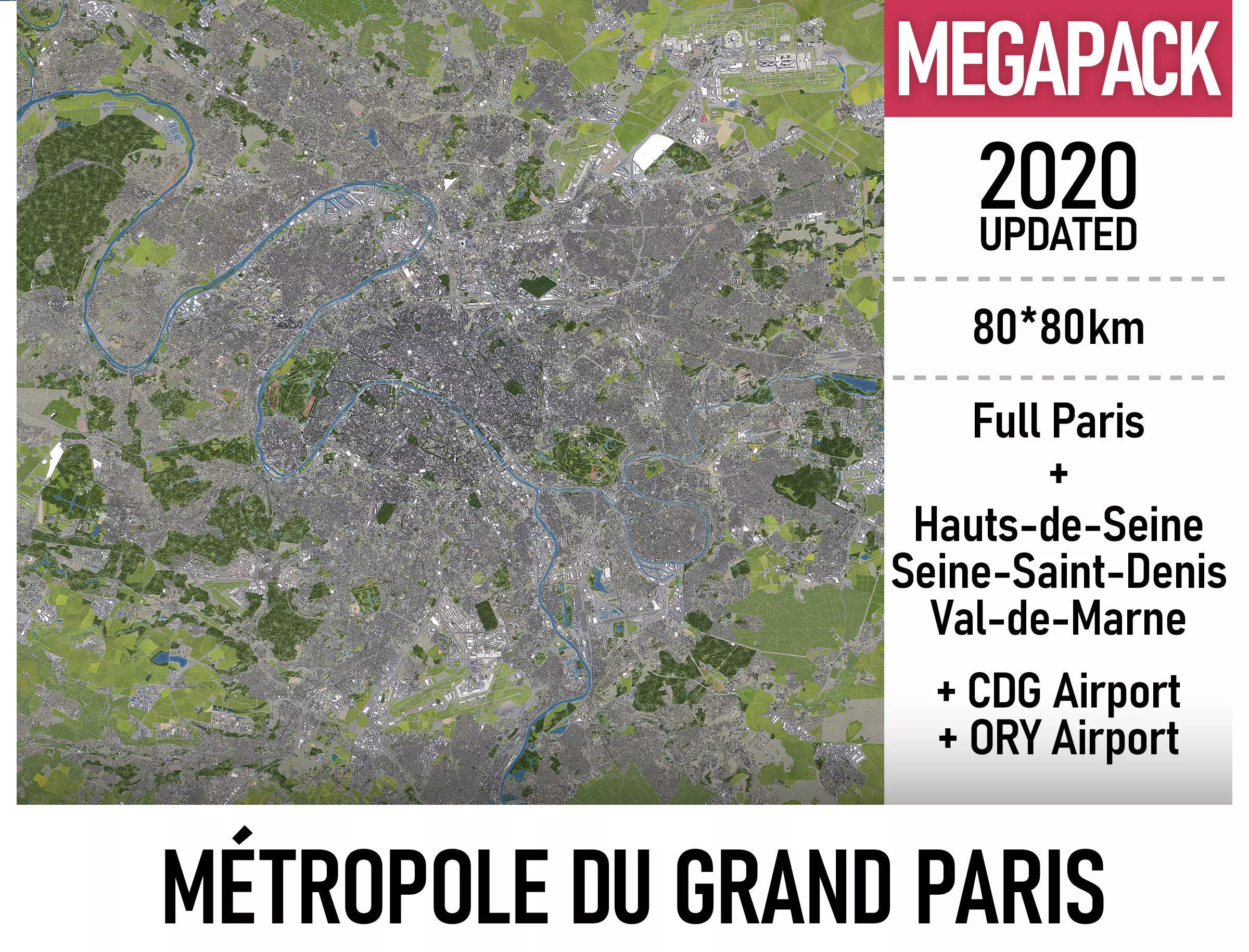 Paris - Grand Paris 3D Model Collection_0