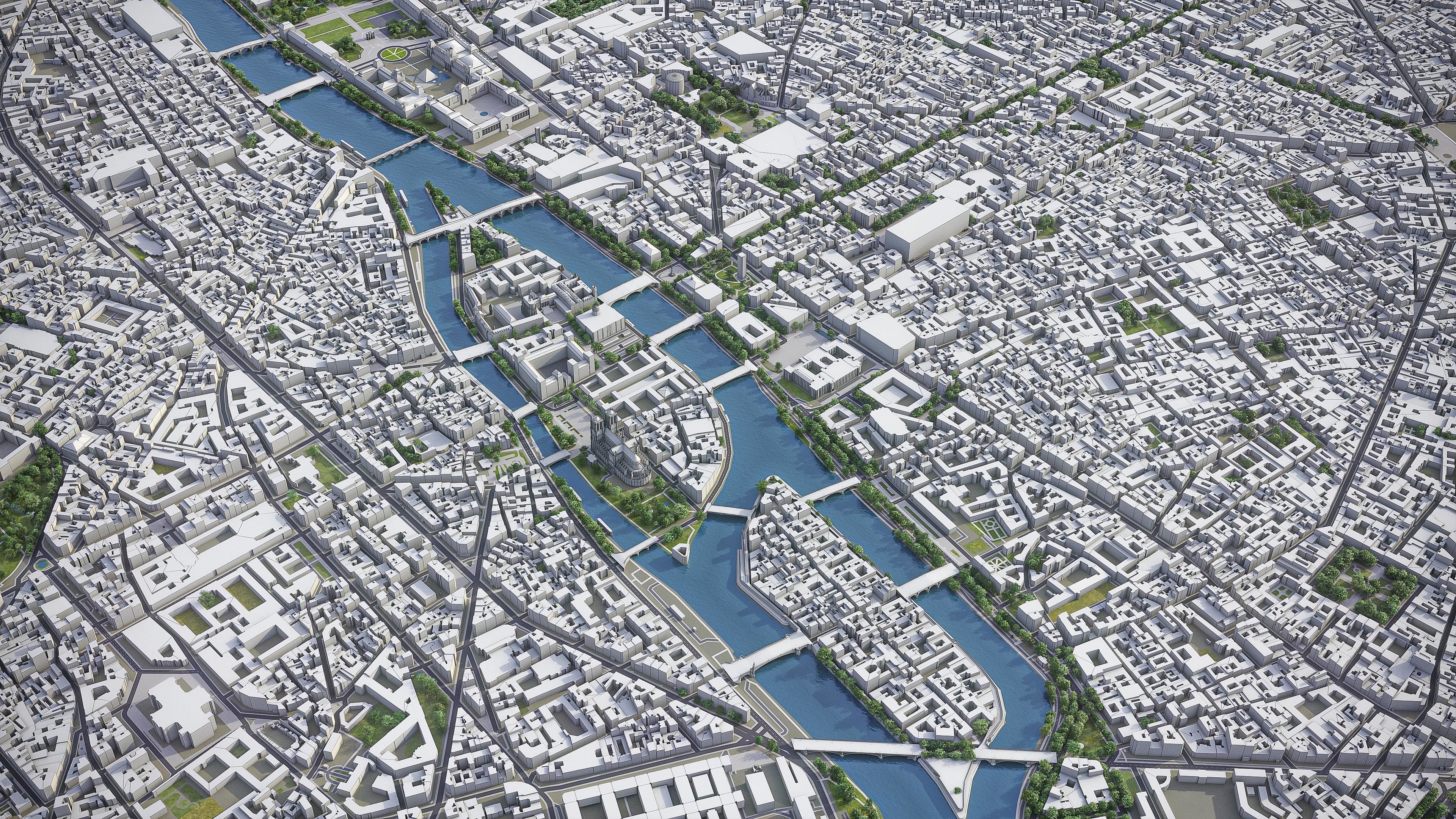 Paris - Grand Paris 3D Model Collection_13