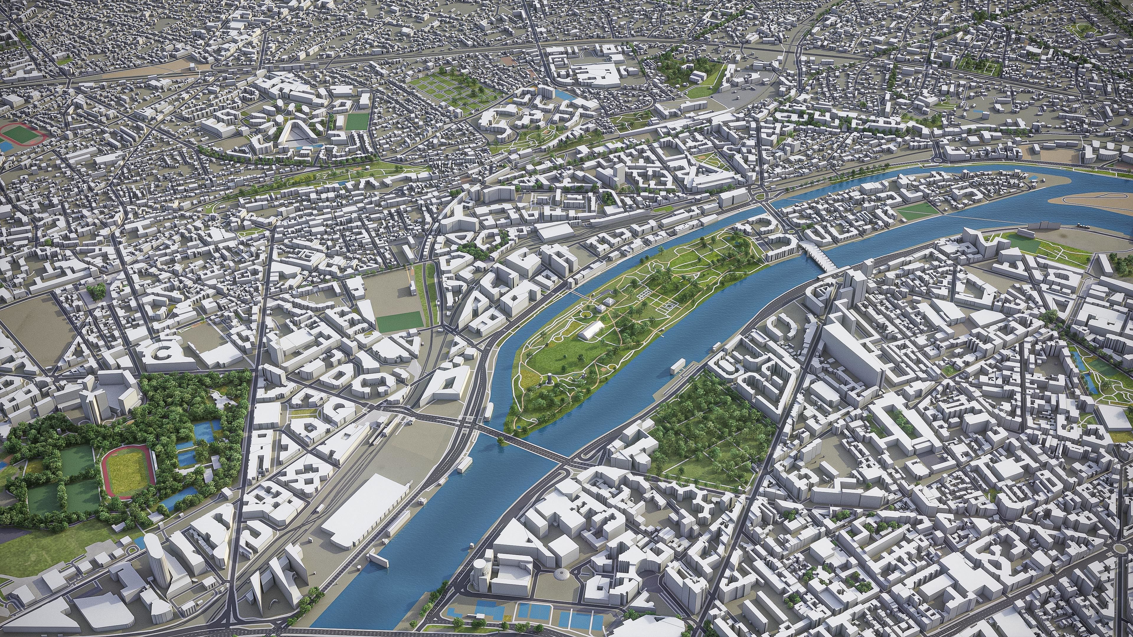 Paris - Grand Paris 3D Model Collection_29