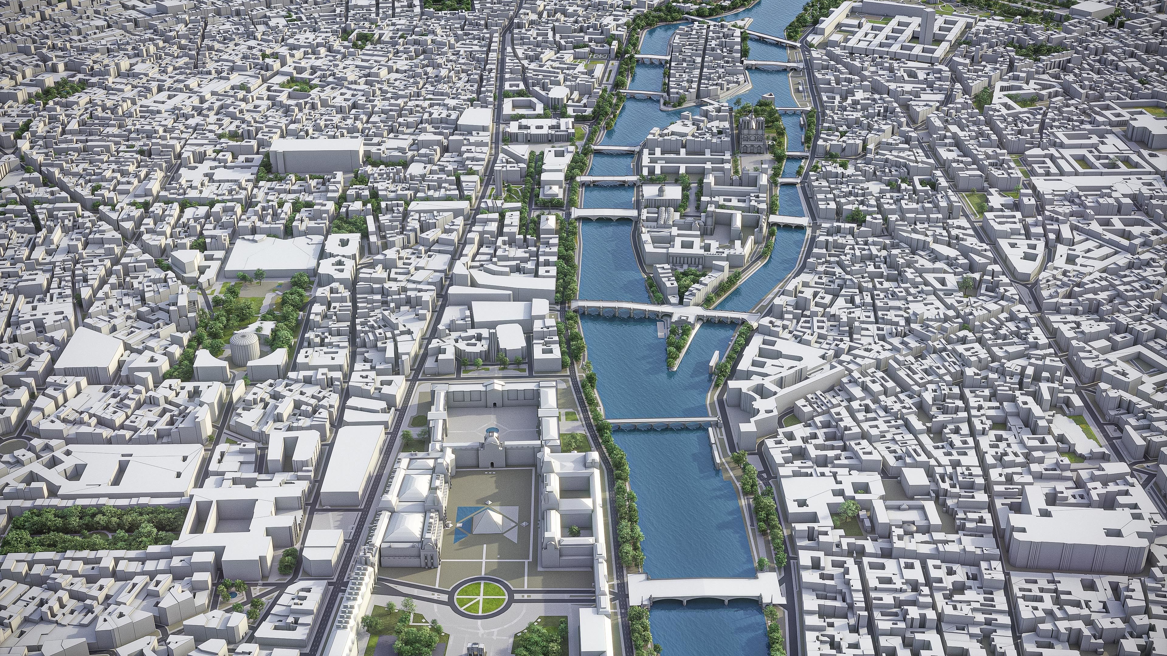 Paris - Grand Paris 3D Model Collection_7