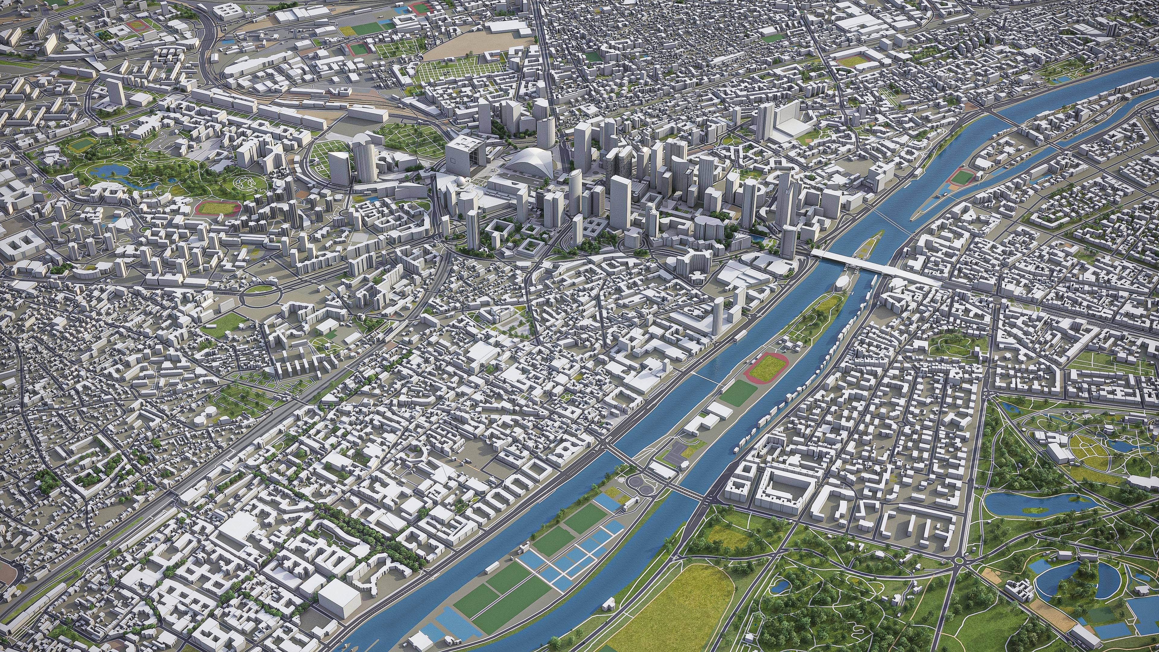 Paris - Grand Paris 3D Model Collection_37