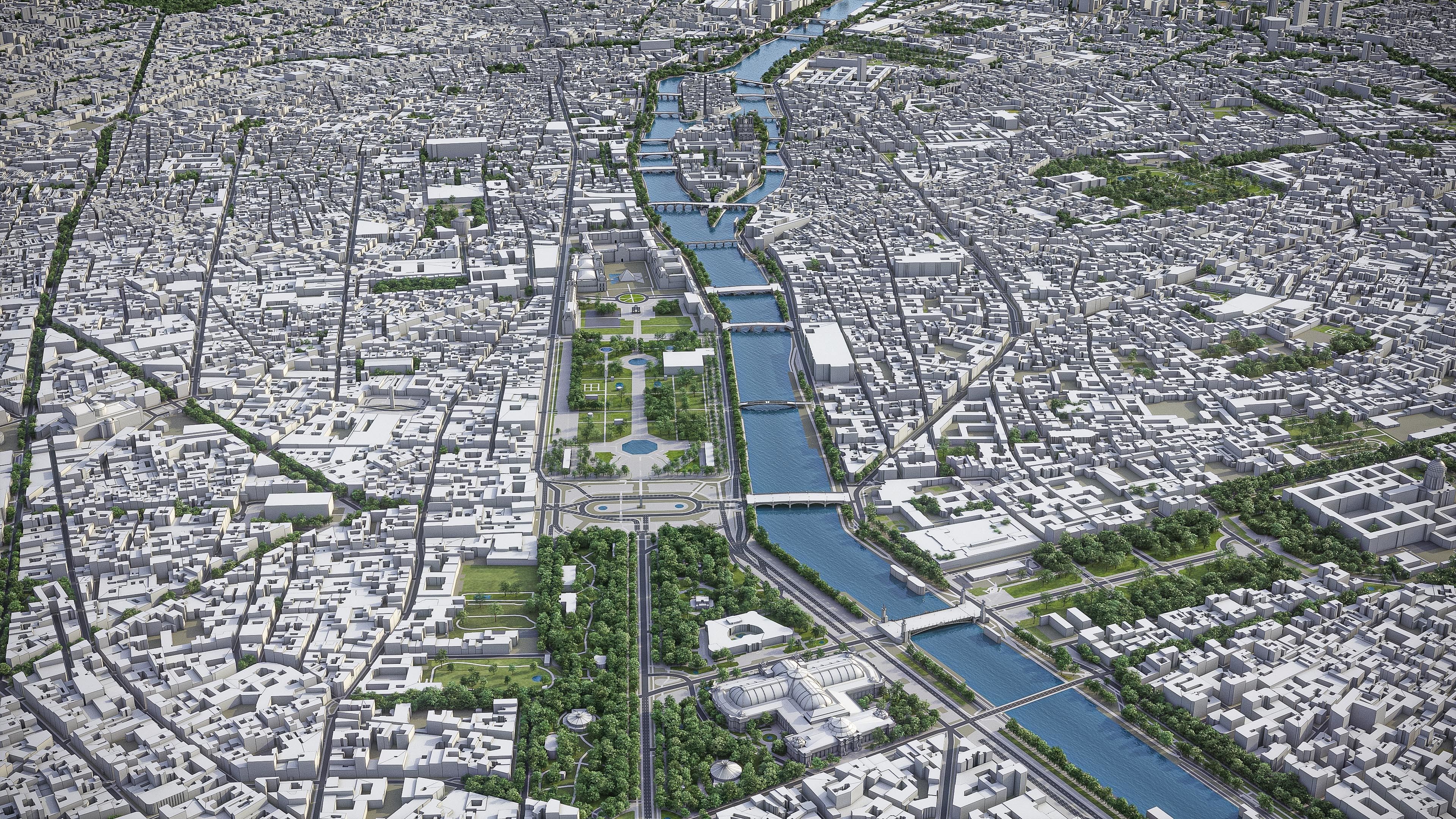 Paris - Grand Paris 3D Model Collection_16
