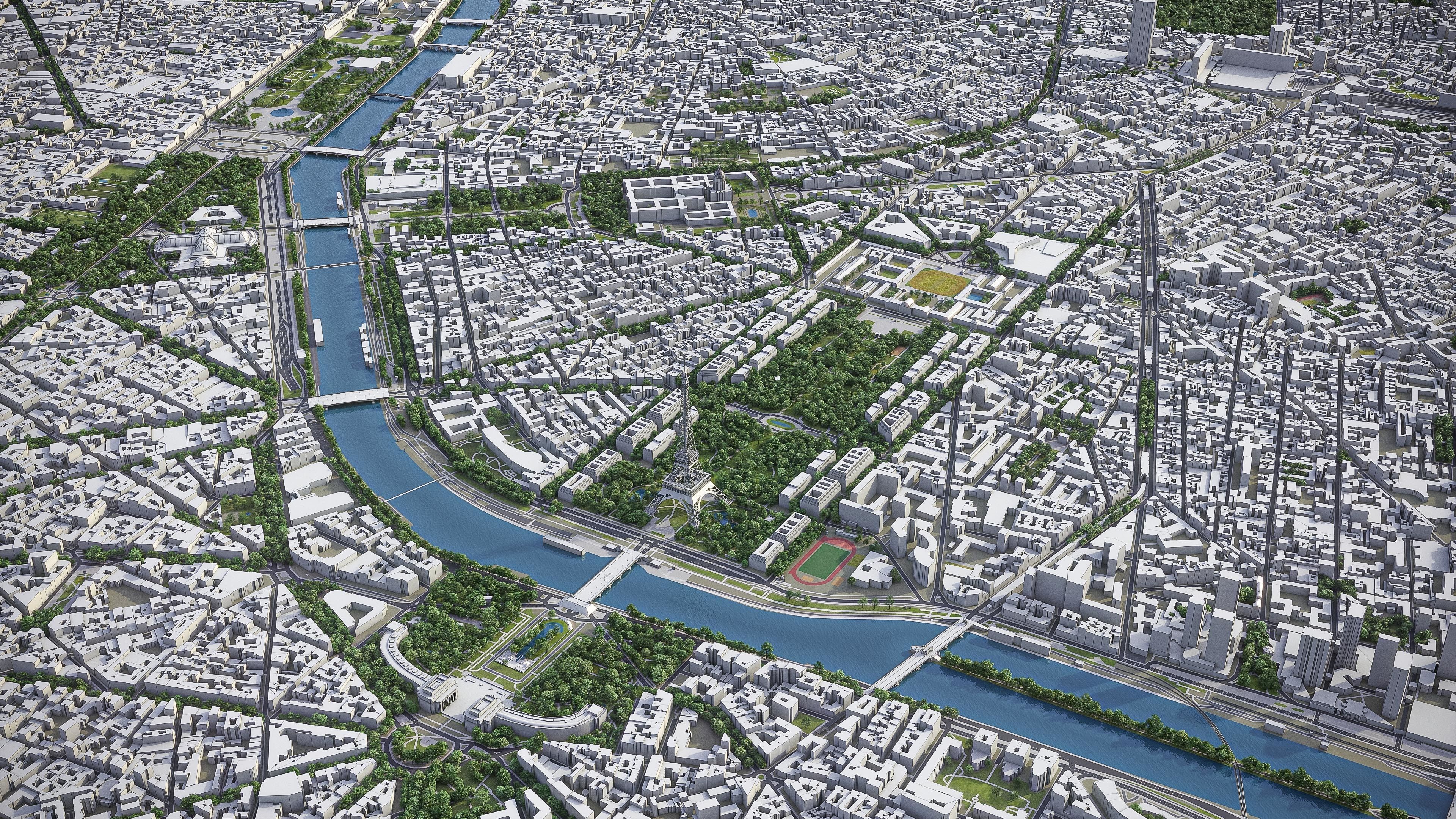 Paris - Grand Paris 3D Model Collection_17