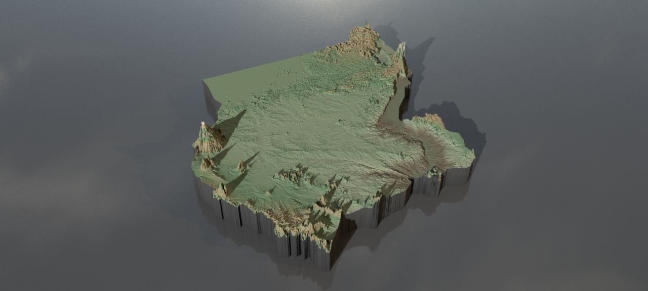 Highresolution heightmaps and geometry for Uganda Texture CGTrader