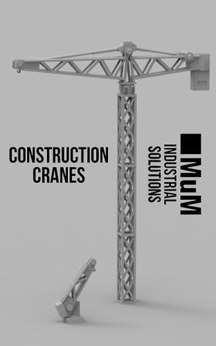 Construction Cranes 3D print model