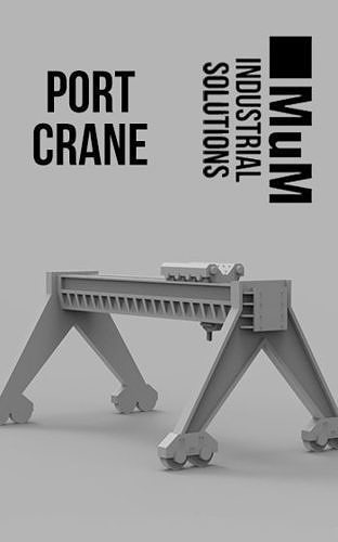 Port Crane 3D print model