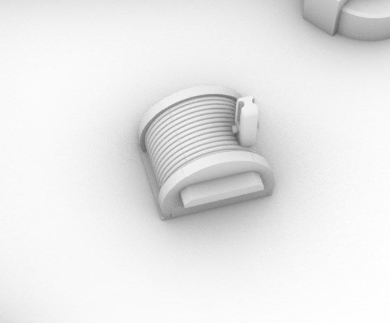 Port Crane 3D print model_9