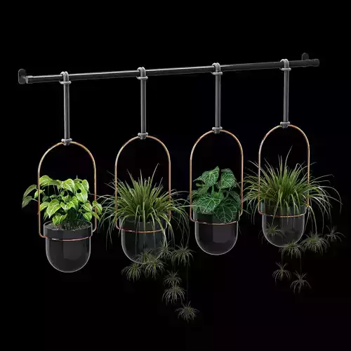 Umbra three hanging planters
