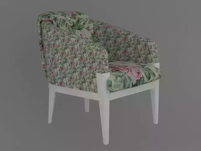 modern colorful armchair