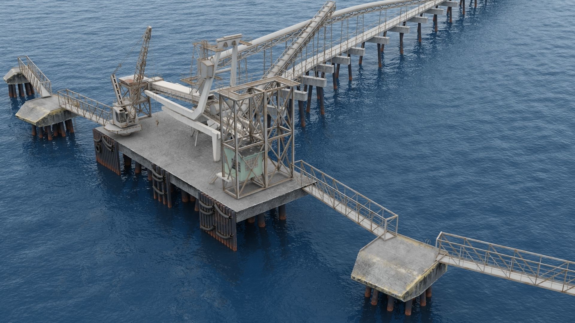 Cement Plant 3D model_5