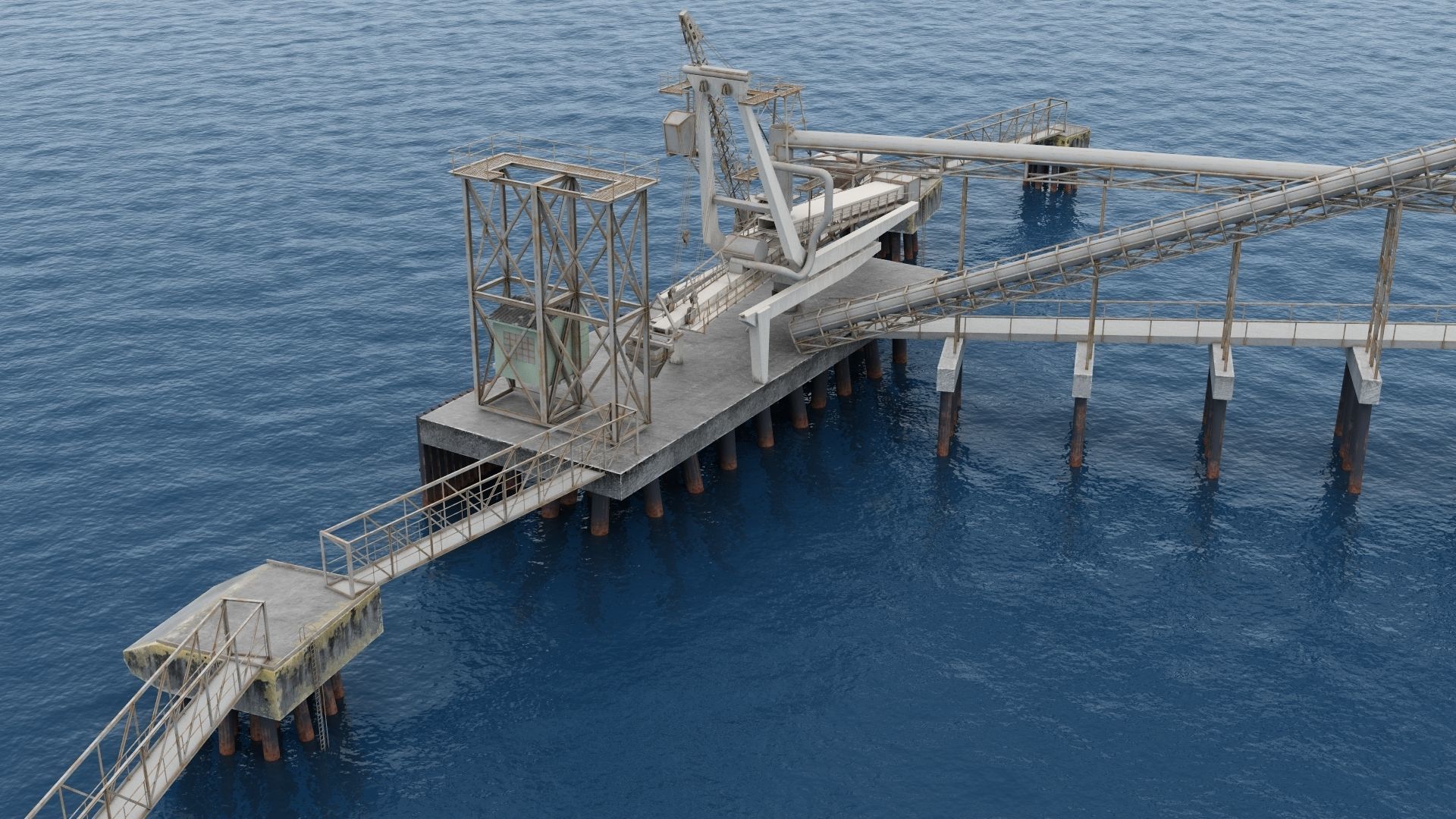 Cement Plant 3D model_6