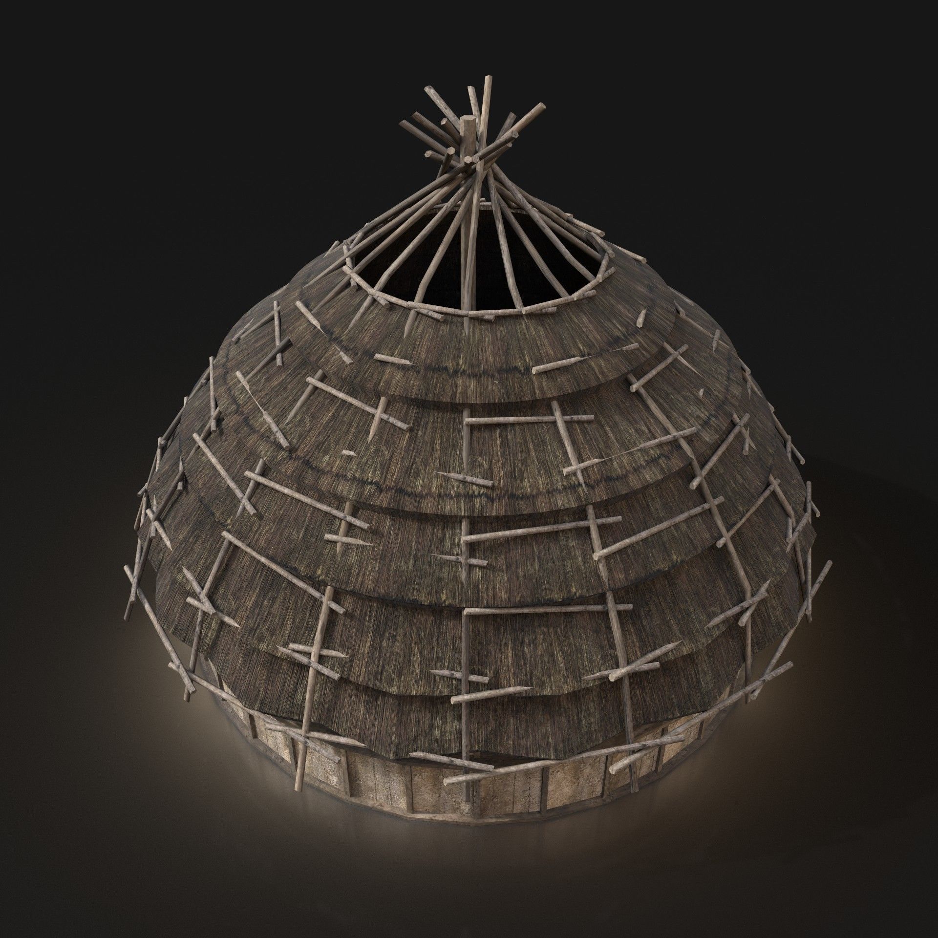 Next Gen AAA Medieval Village Collection - 7 Enterable Buildings Low-poly 3D model_8