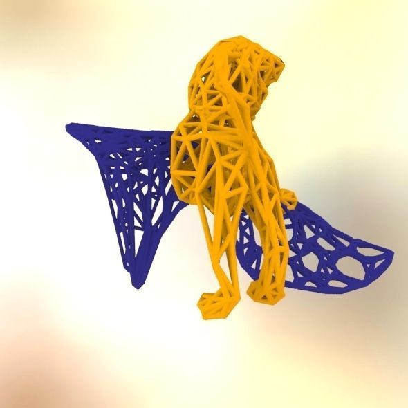 Lion -King of the jungle 3D print model_20