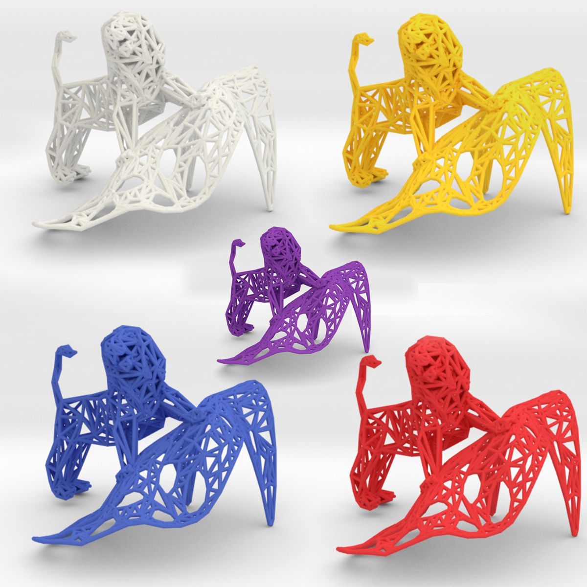 Lion -King of the jungle 3D print model_8