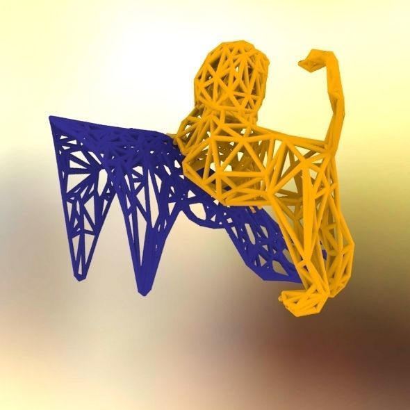 Lion -King of the jungle 3D print model_22