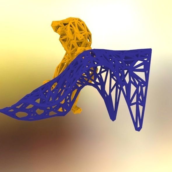 Lion -King of the jungle 3D print model_32