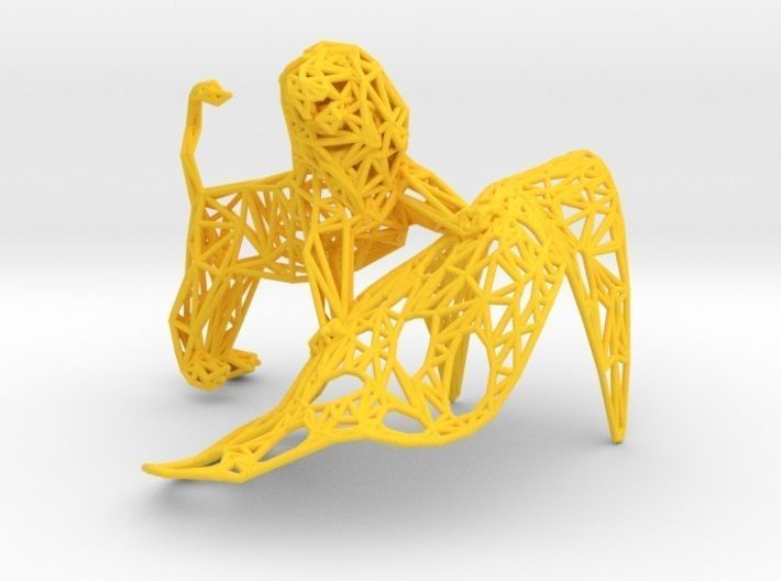 Lion -King of the jungle 3D print model_41