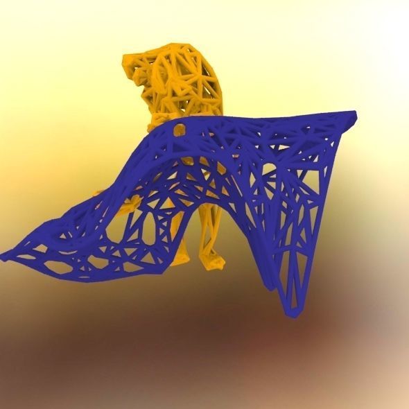 Lion -King of the jungle 3D print model_31