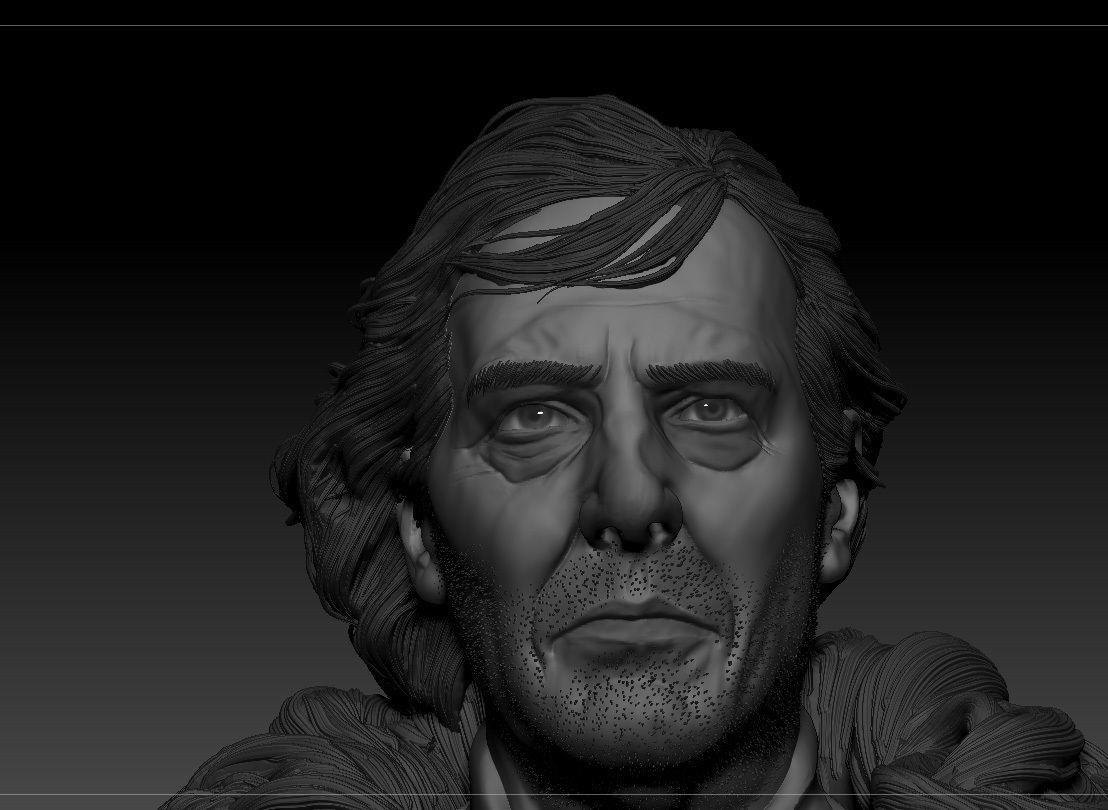 Ciaran Hinds - Mance Rayder - Game Of Thrones 3D print model_11