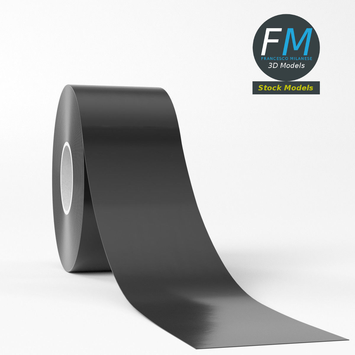 Duct tape mockup 2 3D model_5