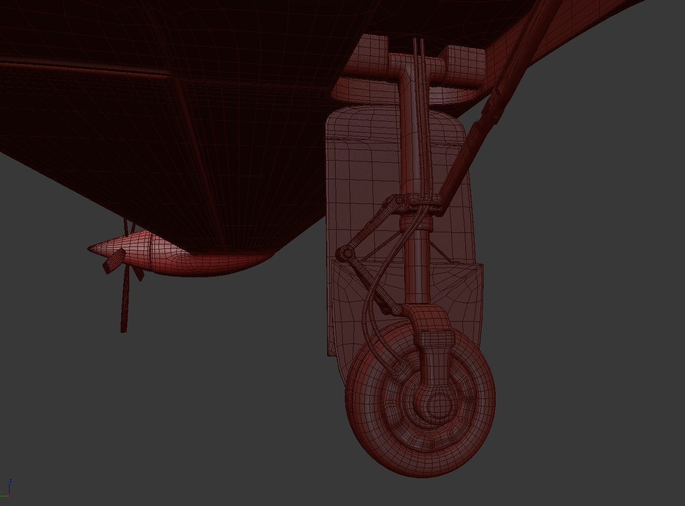 Electric Aircraft Alice Eviation Panoramic with Interior  3D model_38