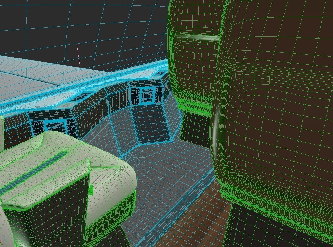 Electric Aircraft Alice Eviation Panoramic with Interior  3D model_34