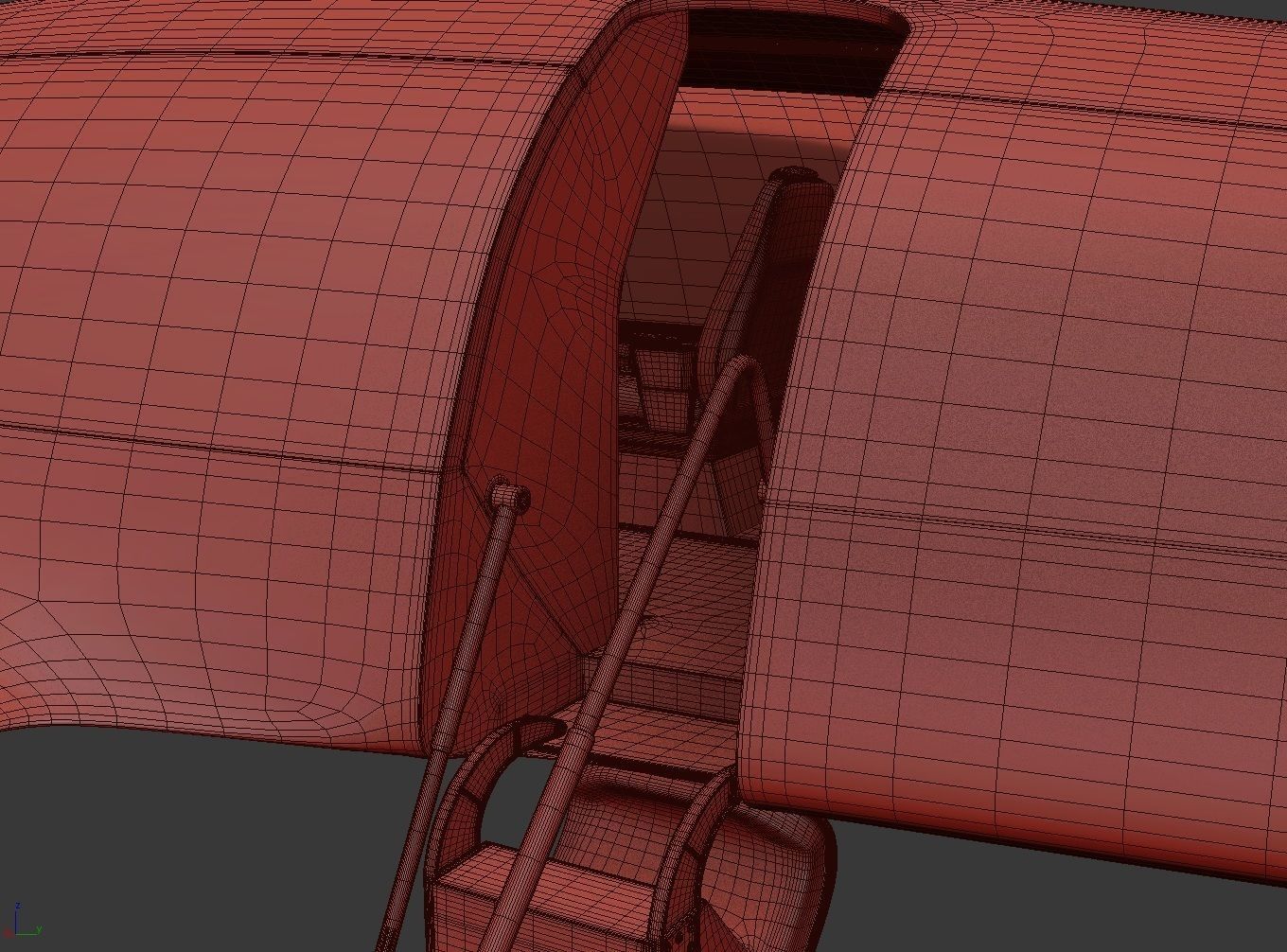 Electric Aircraft Alice Eviation Panoramic with Interior  3D model_31