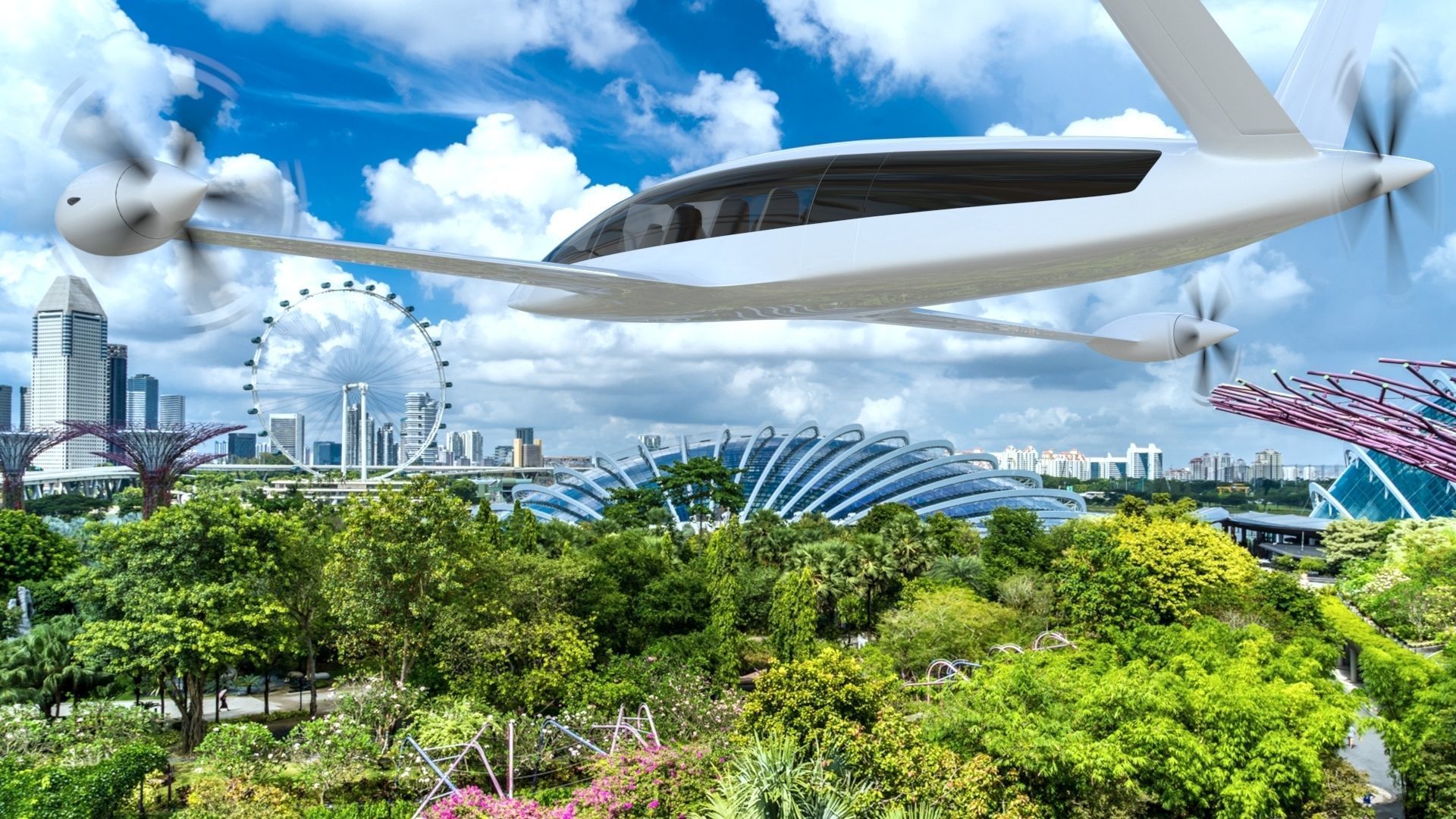 Electric Aircraft Alice Eviation Panoramic with Interior  3D model_9