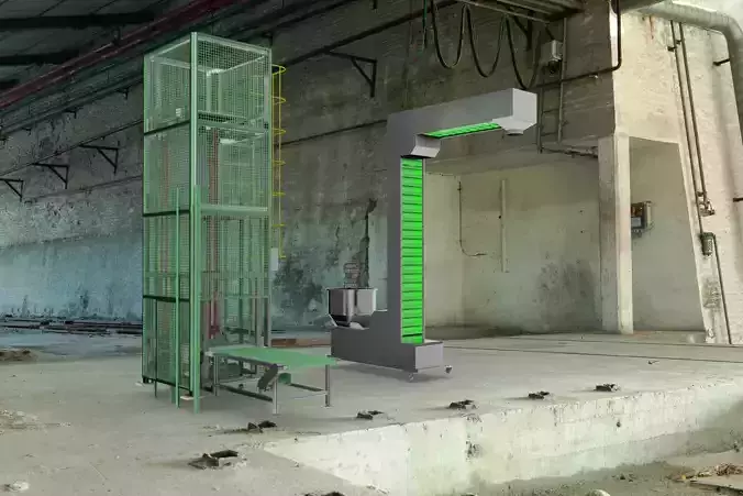 Z chain conveyor Assembly