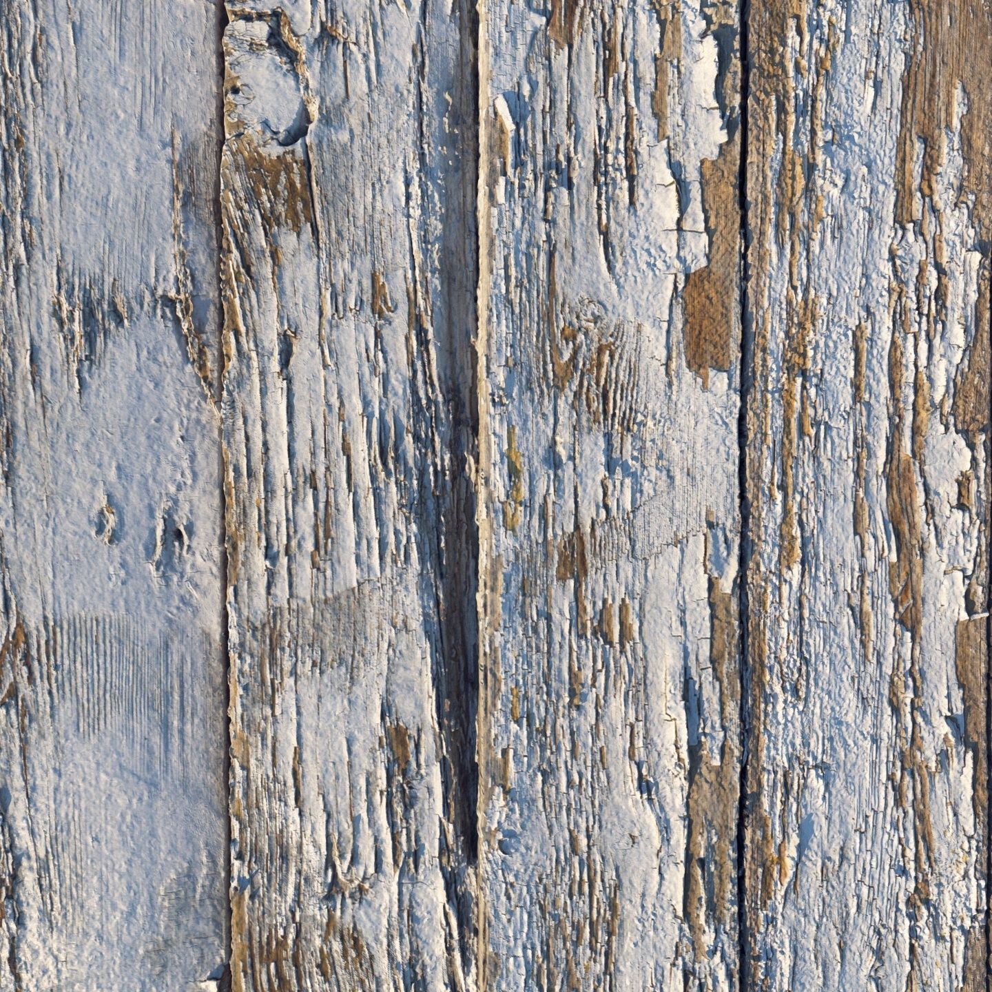 Old painted boards  8k material Low-poly 3D model_2