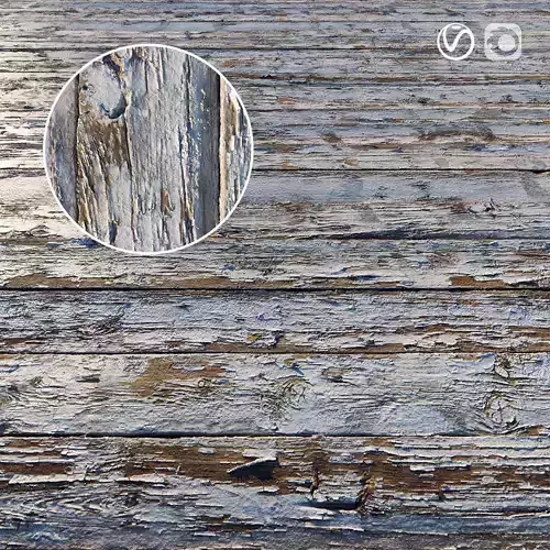Old painted boards  8k material Low-poly 3D model