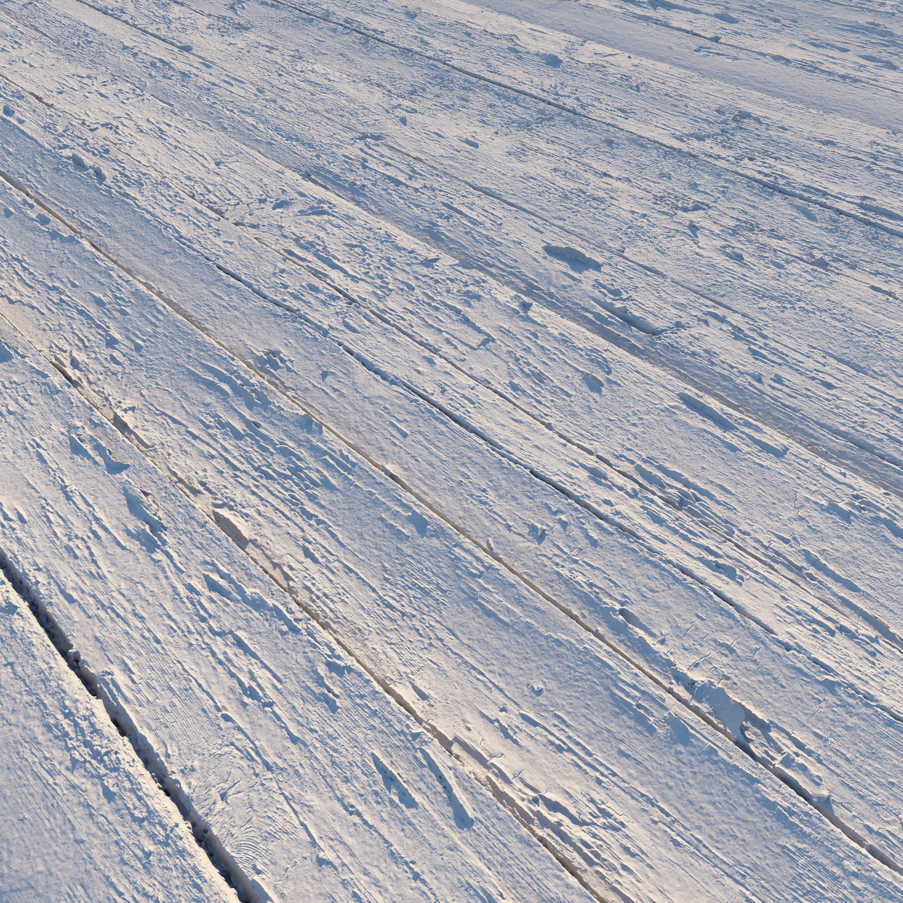 Old painted boards  8k material Low-poly 3D model_11