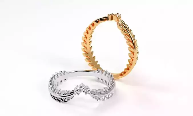 gold flower ring with diamonds