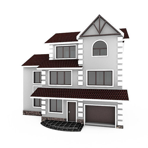 Modular Townhouse 3D model