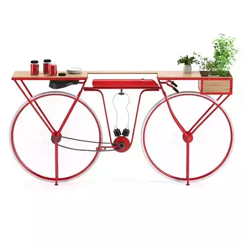 Console Bike Red