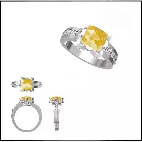 JCD Format  Custom color stone rings jewellery files for sale 