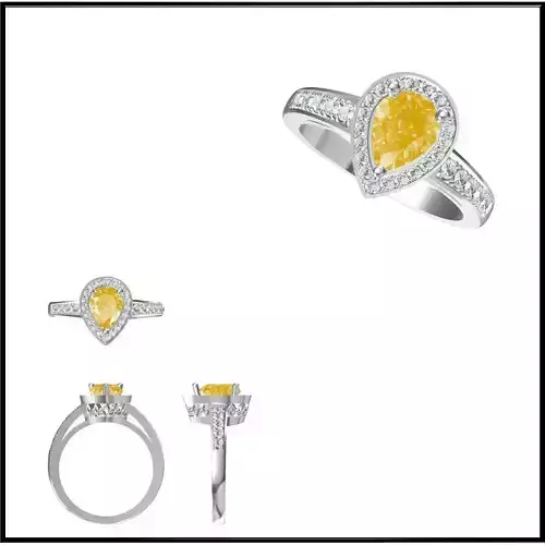 JCD Format Color stonerings sets rhinoceros 3d jewelry design