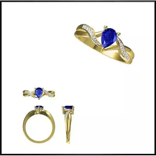 JCD Format Color stonerings sets for sale 3dm jewelry files