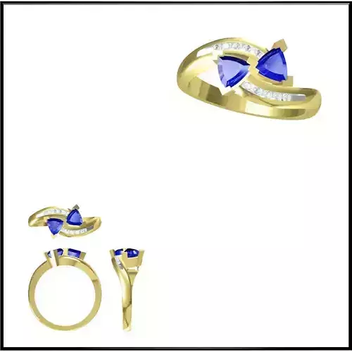 JCD Format  Affordable Color stonerings rhino 3d jewelry