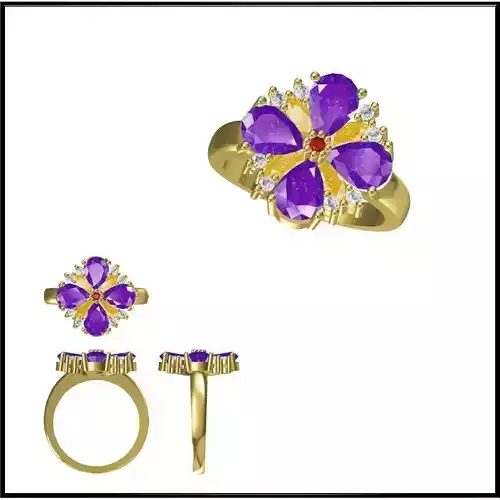 JCD Format  Affordable Color stonerings jewelry cam