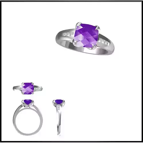 JCD Format Affordable Color stonerings 3dm jewelry