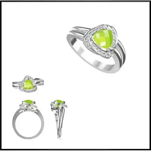 JCD Format Affordable Color stonerings jewellery design course