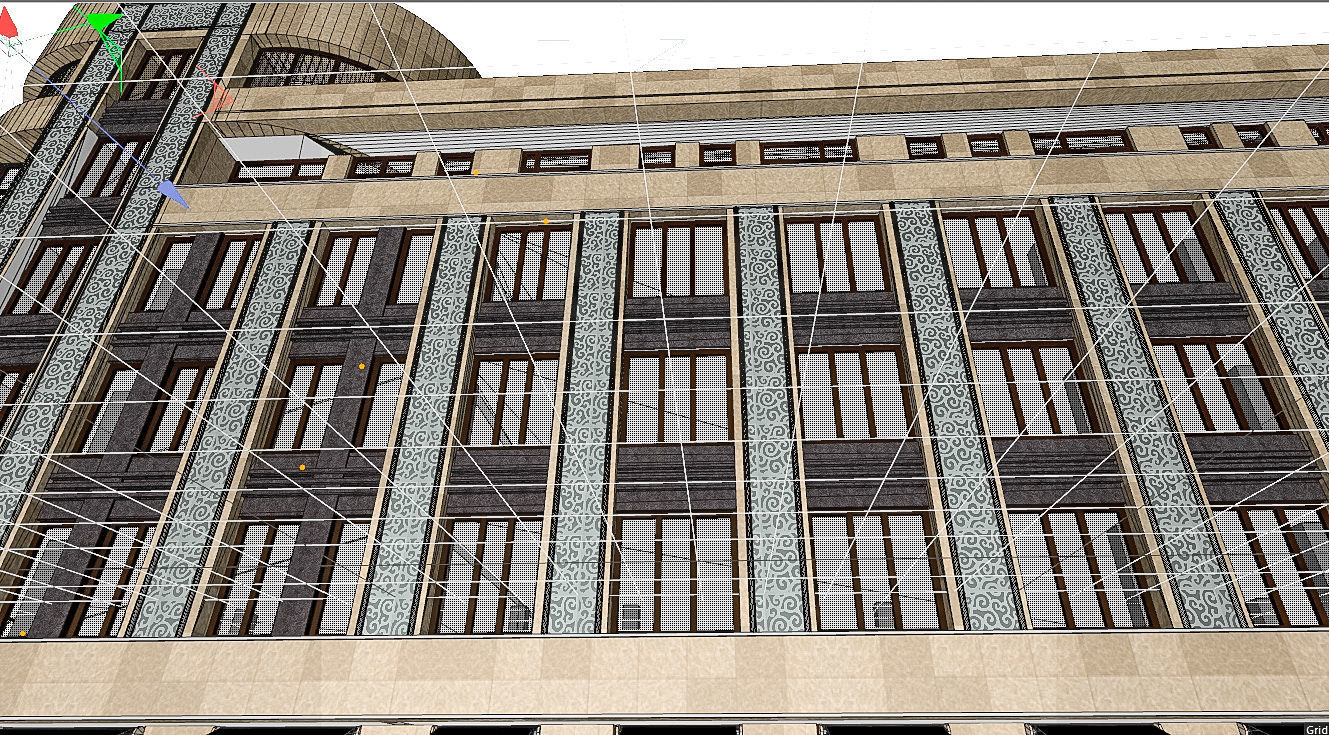 Residential City Building House 3D model_17