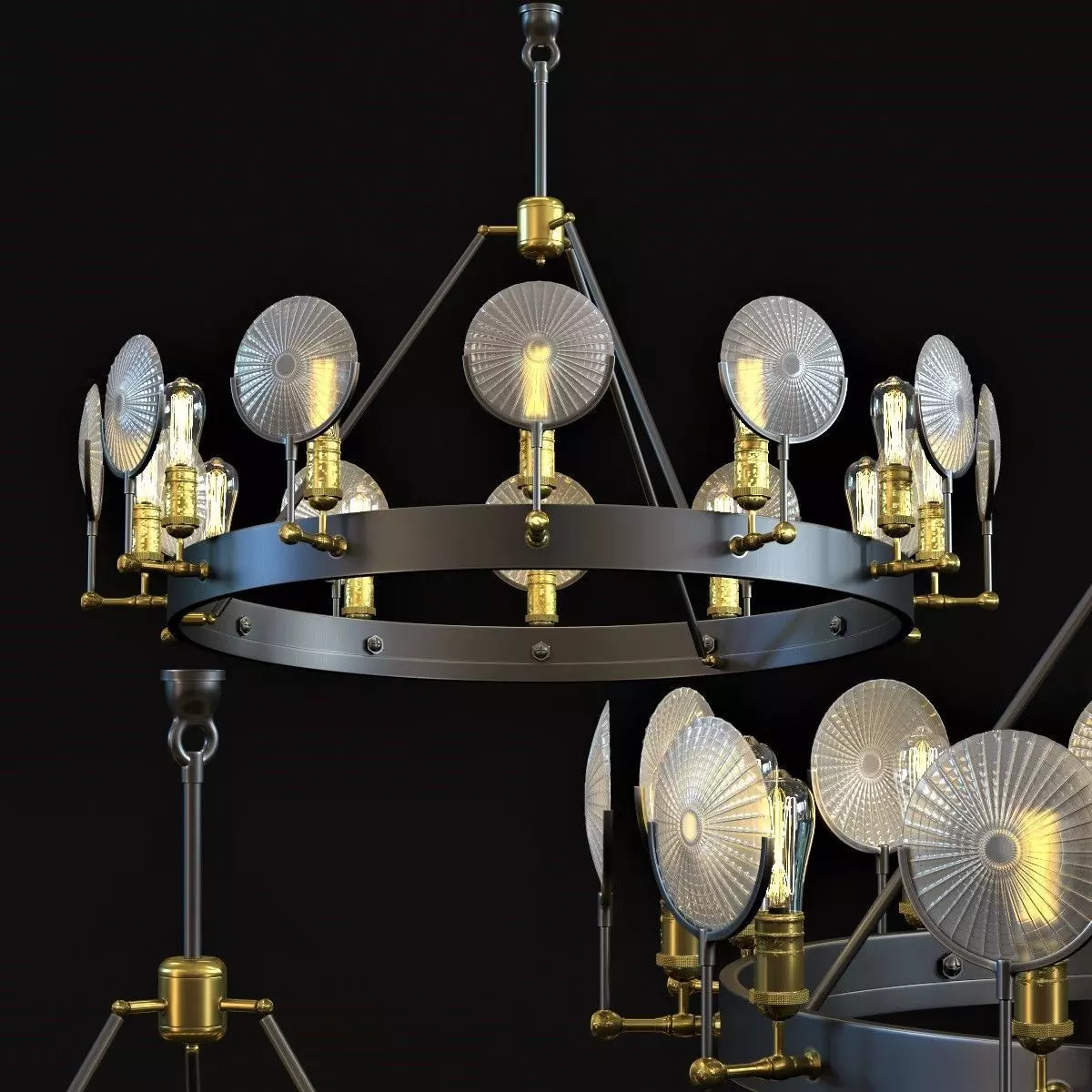 Pendant Lamp Lighthouse Twelve 3D model