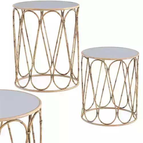 Side Table Bamboo Loop 